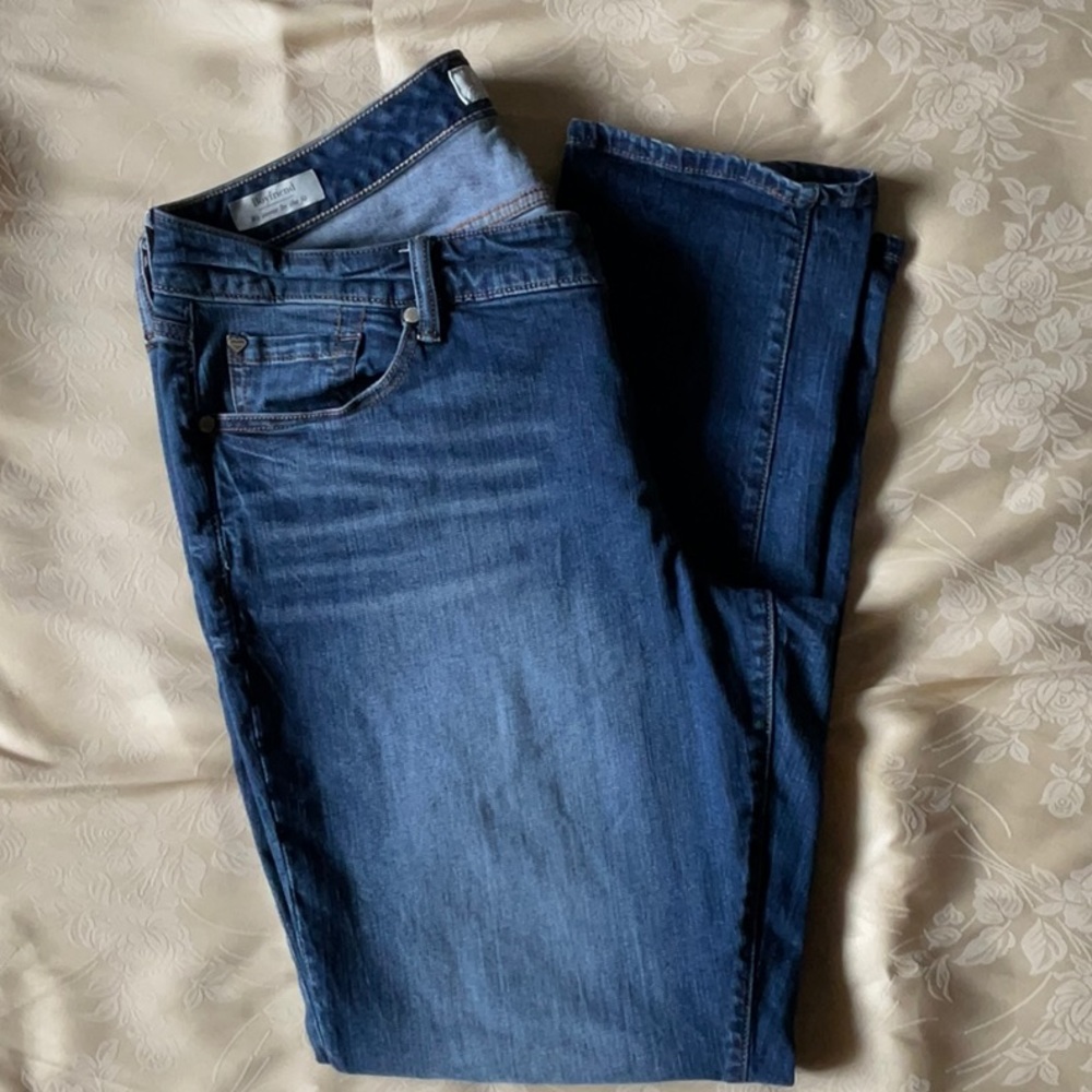 Torrid Blue Boyfriend Jeans Size 16